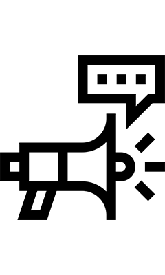 Build brand awareness icon